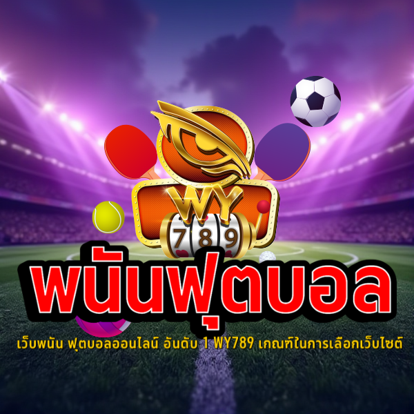 เว็บพนัน ฟุตบอลออนไลน์ อันดับ 1 WY789 เกณฑ์ในการเลือกเว็บไซต์